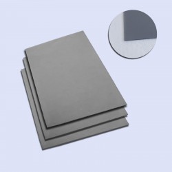 New 2.3mm Gray Rubber Sheet Sign-making Laser Cutting/Engraving Stamps 8 Pcs 